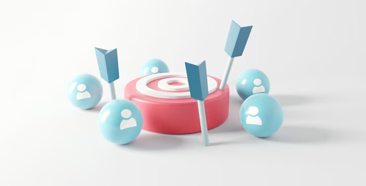 blue arrows missed hitting target mark blue background 52701 1267 e1710575847608
