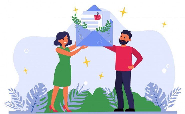 man woman receiving grateful letter 74855 5887 e1710934806200